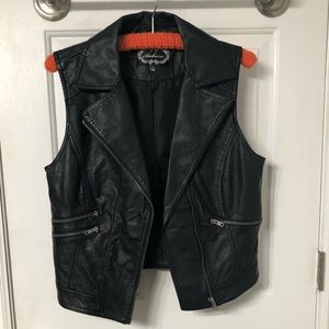 Ambiance leather vest